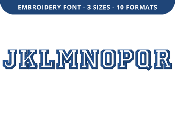 College Outline Font J to R: A Designer’s Guide to Athletic Style