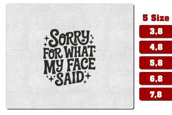 Embrace Your Resting Face with Retro Embroidery