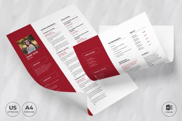 Flower Shop Resume Template CV: A Professional Edge