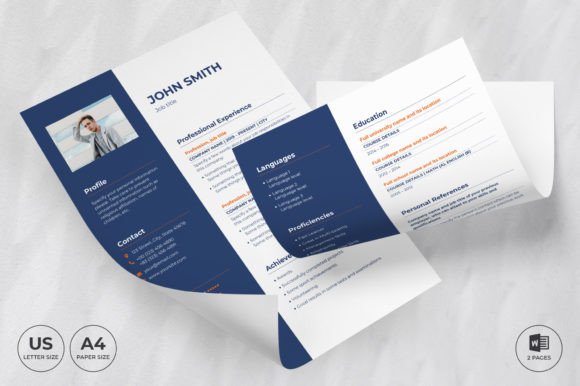 Marketing Agency Resume Template CV: Get Hired